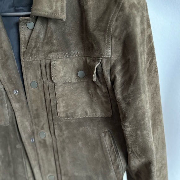 Club Monaco goat leather jacket - Picture 4 of 10